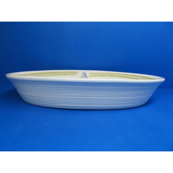 Franciscan Hacienda Green 11" Divided Bowl - Picture 8 of 12